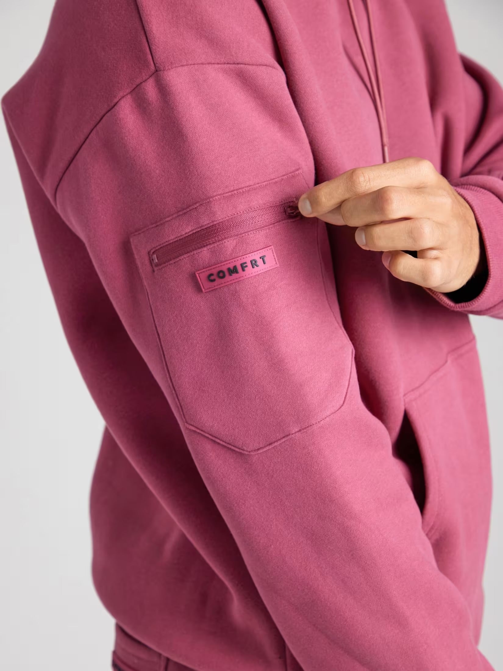 Comfrt Hoodie bordo