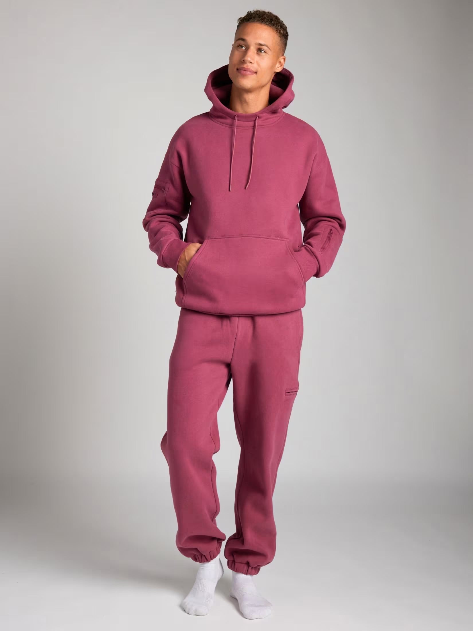 Comfrt Hoodie bordo