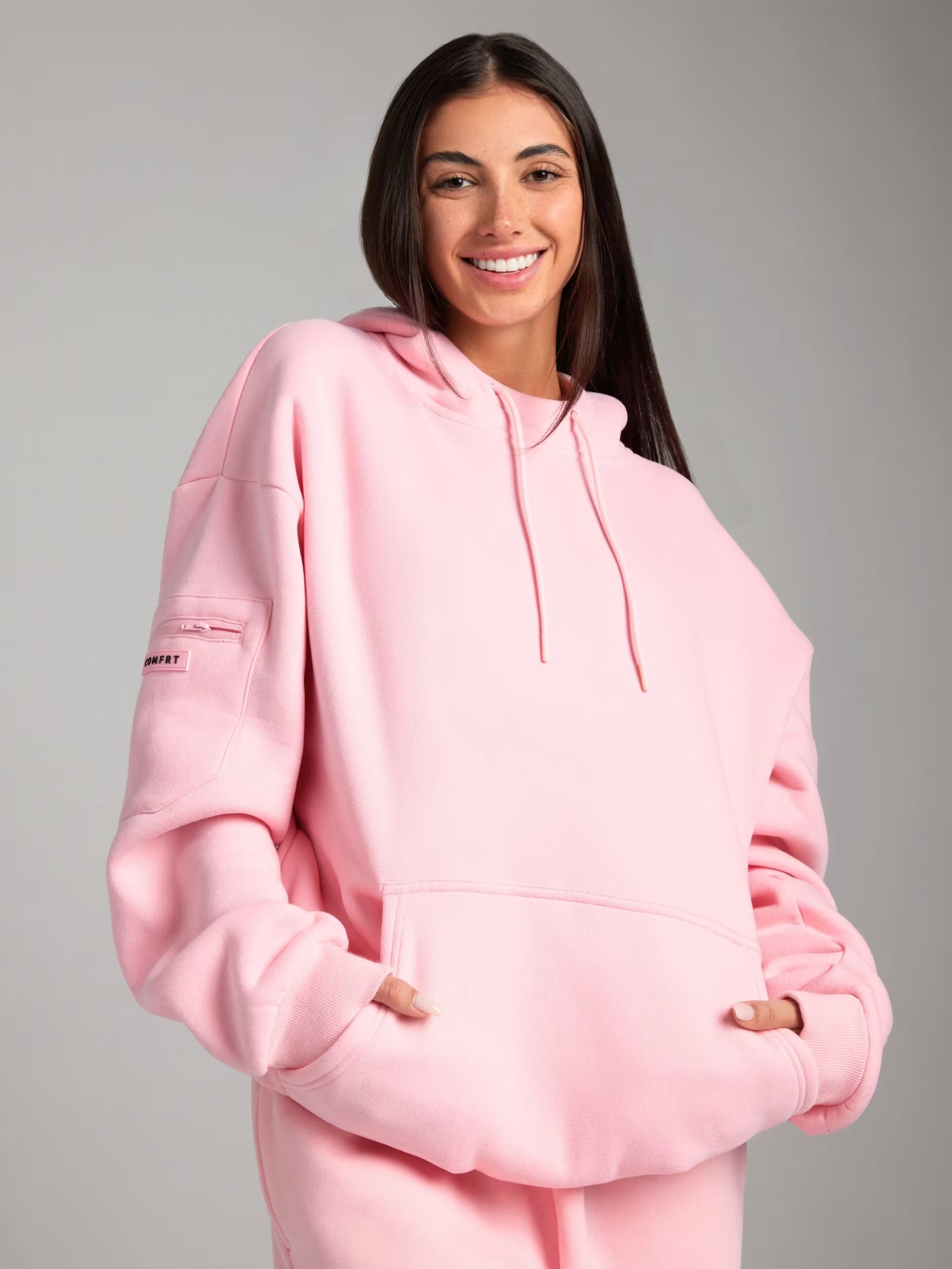 Comfrt Hoodie Rosa