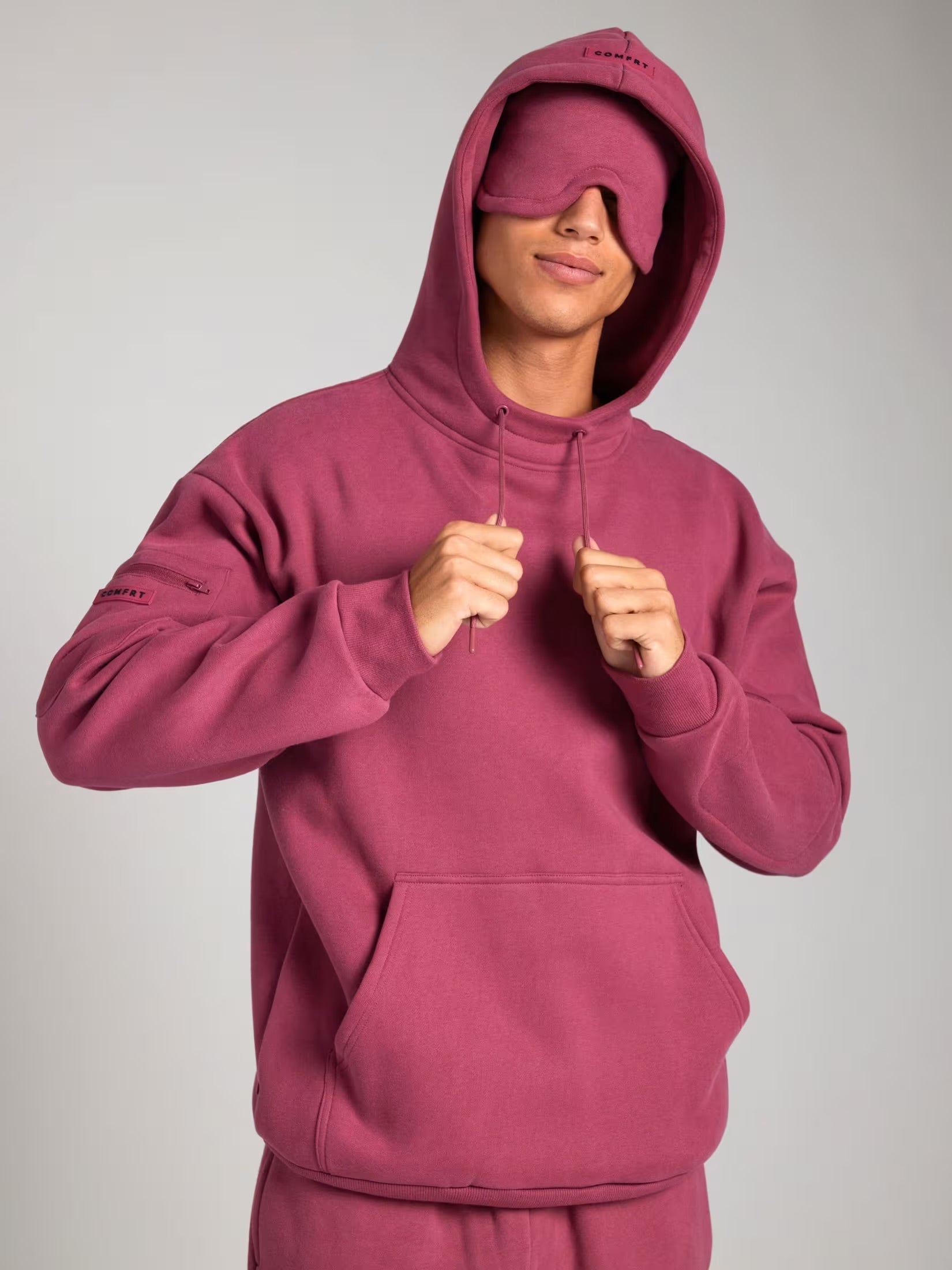 Comfrt Hoodie bordo