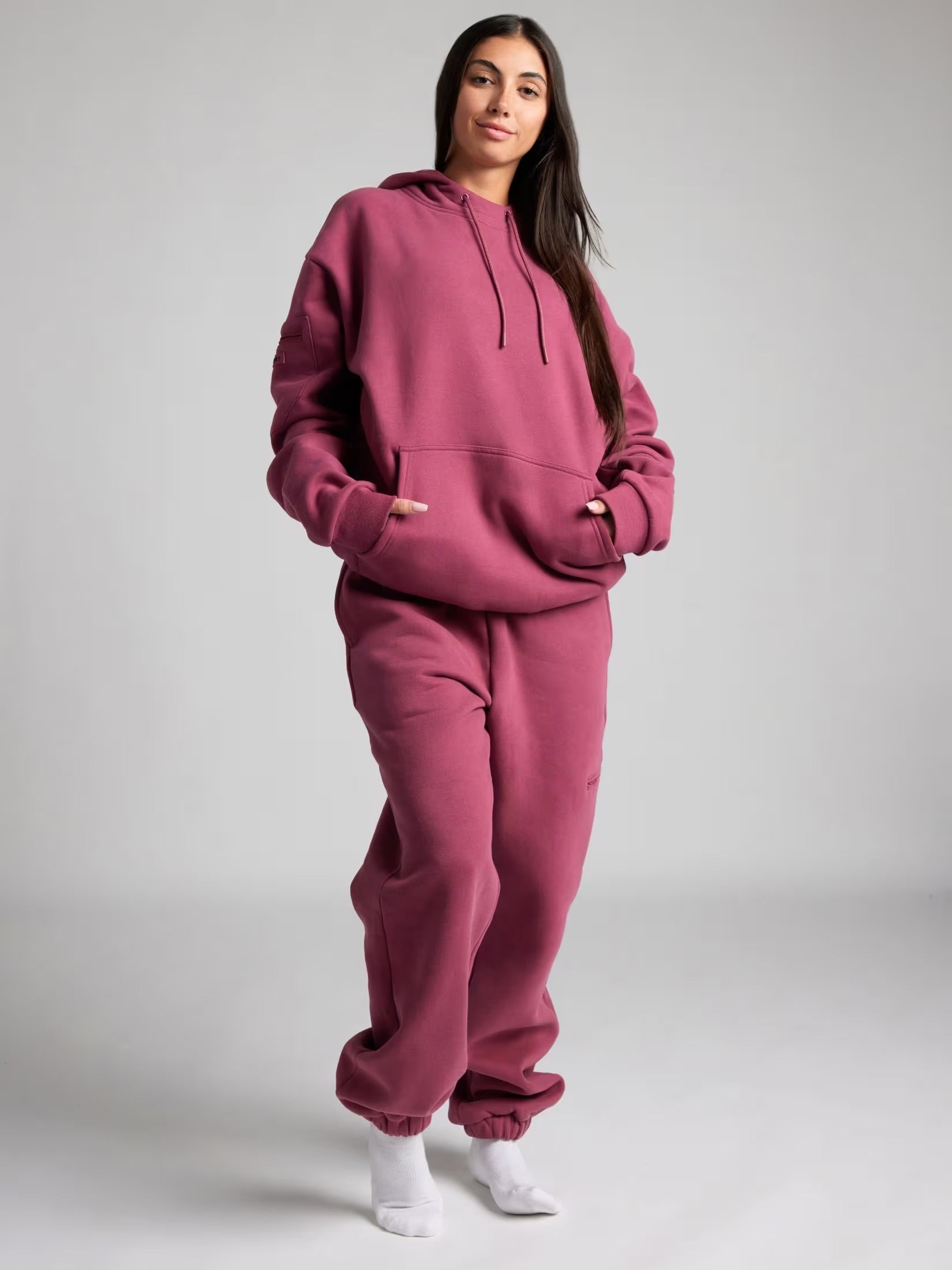 Comfrt Hoodie bordo