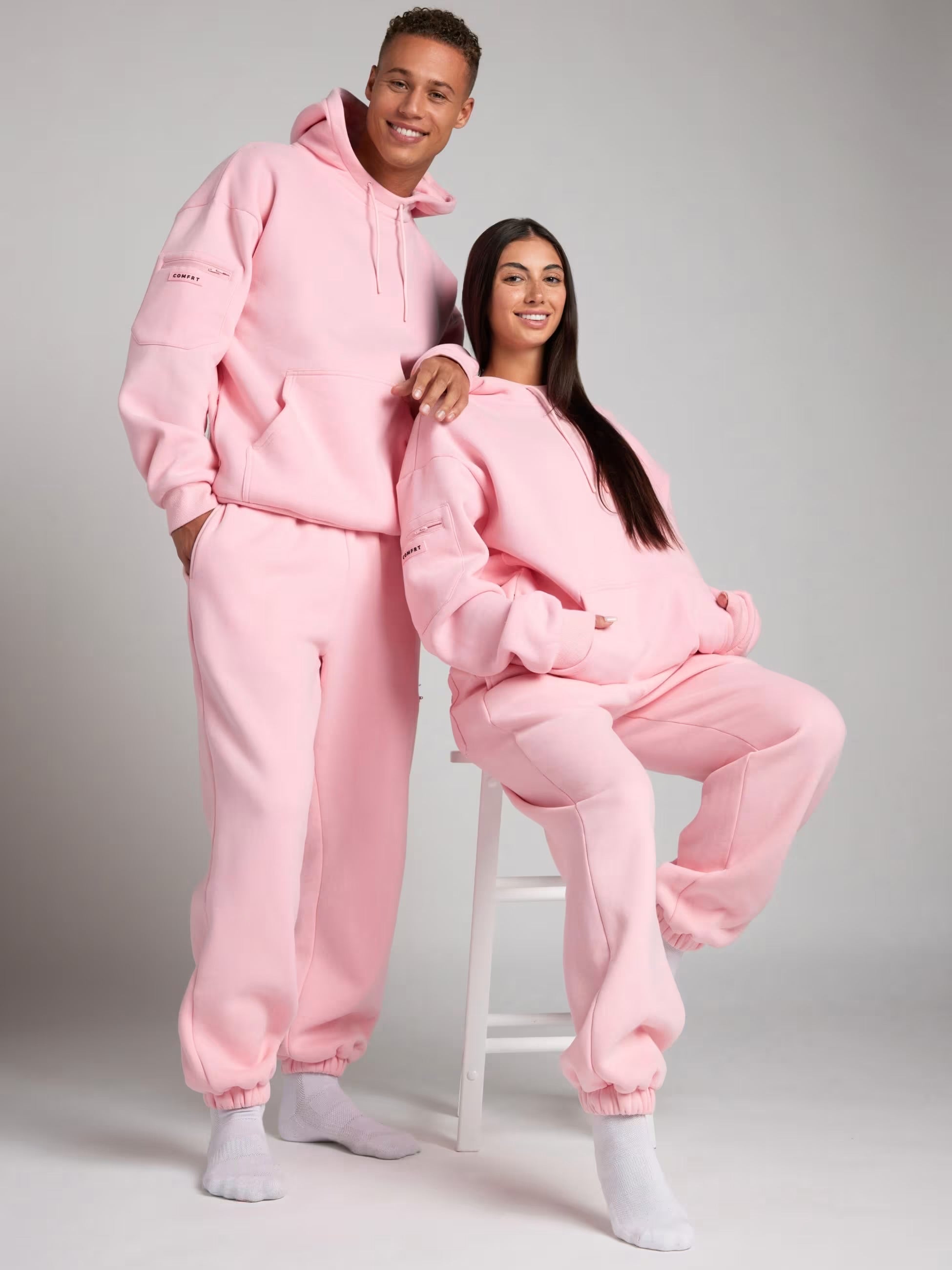 Comfrt Hoodie Rosa
