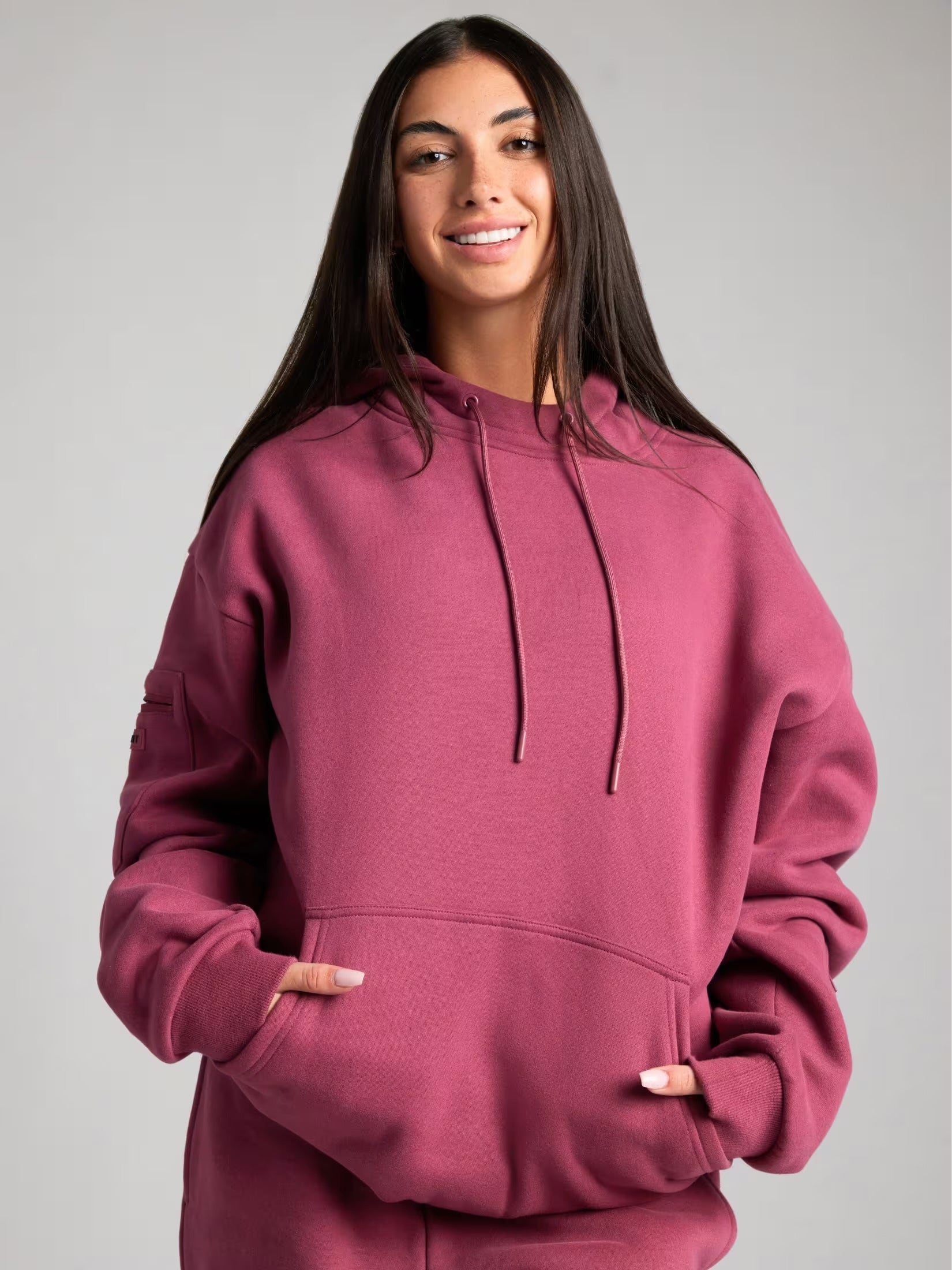 Comfrt Hoodie bordo