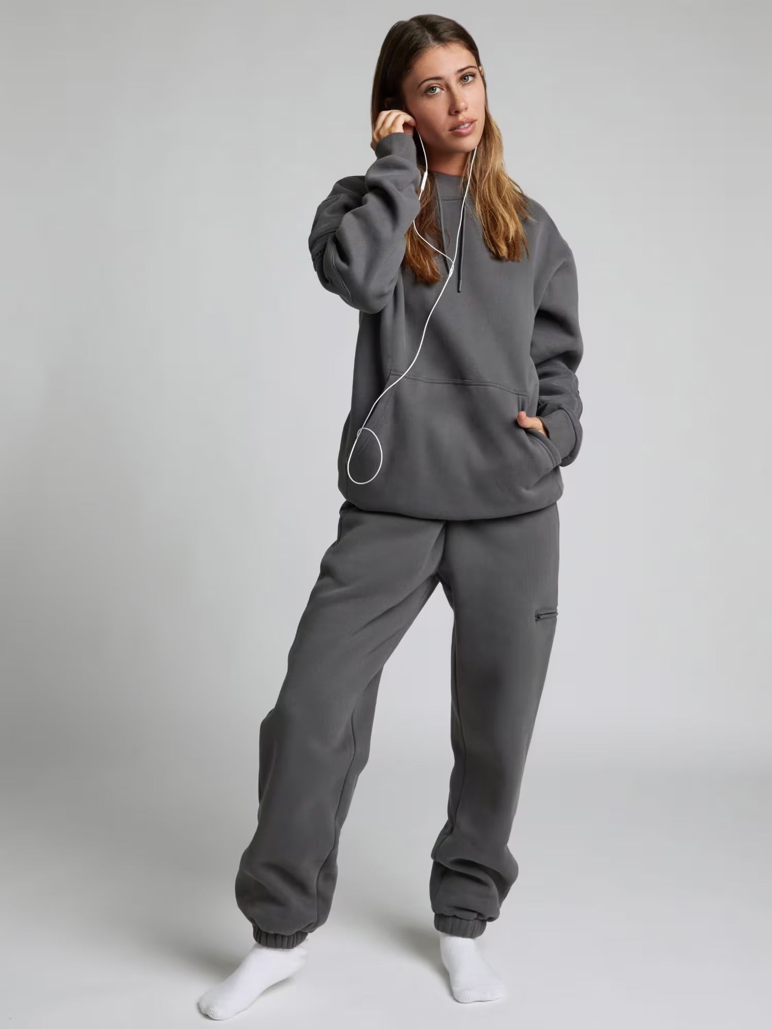 Comfrt Hoodie grau