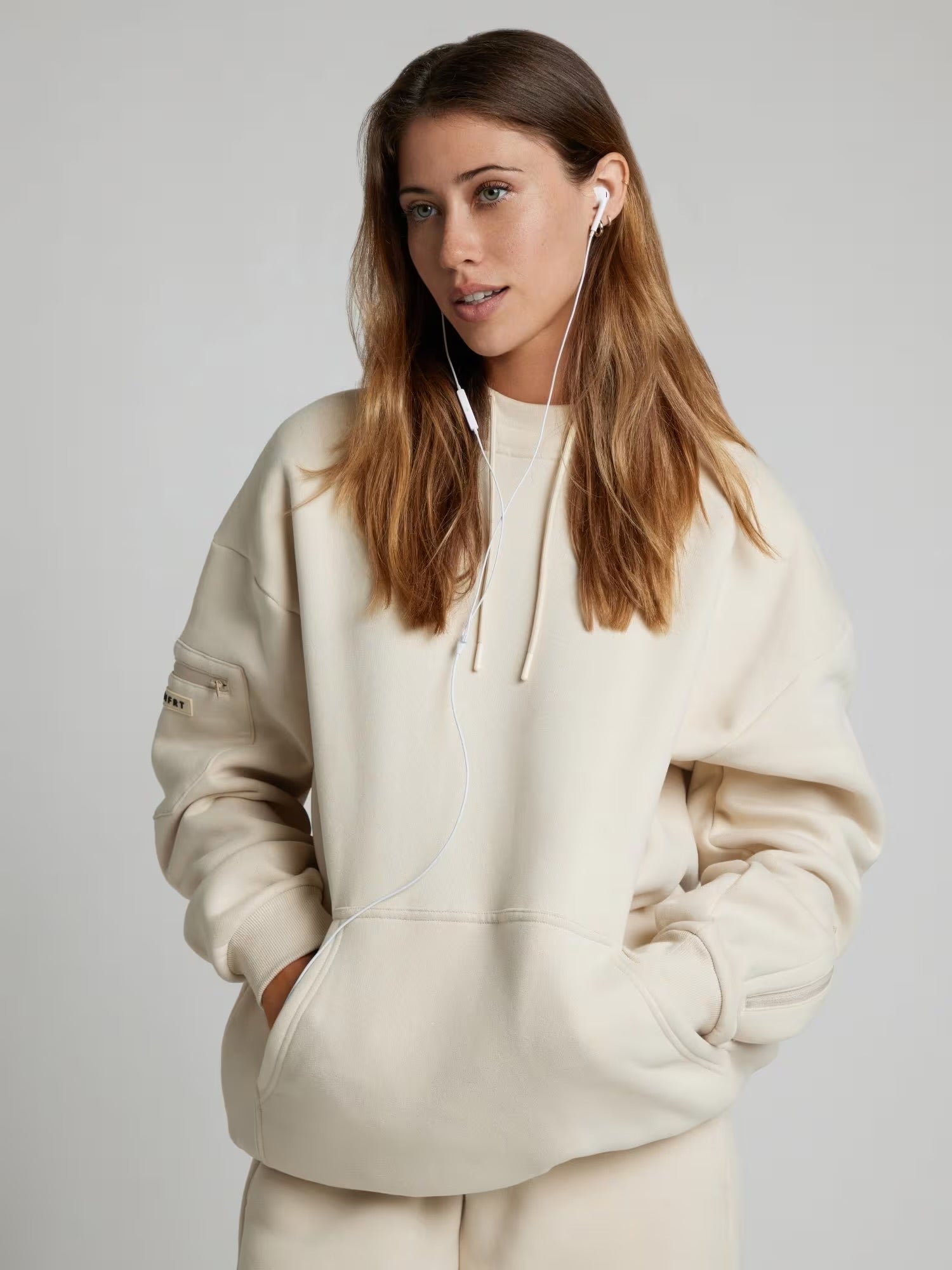 Comfrt Hoodie beige